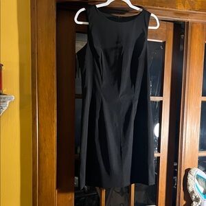 AGB Classic Black Midi Dress
